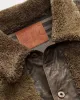 RRL Shearling-Paneled Leather Jacket sold by Cave and Post