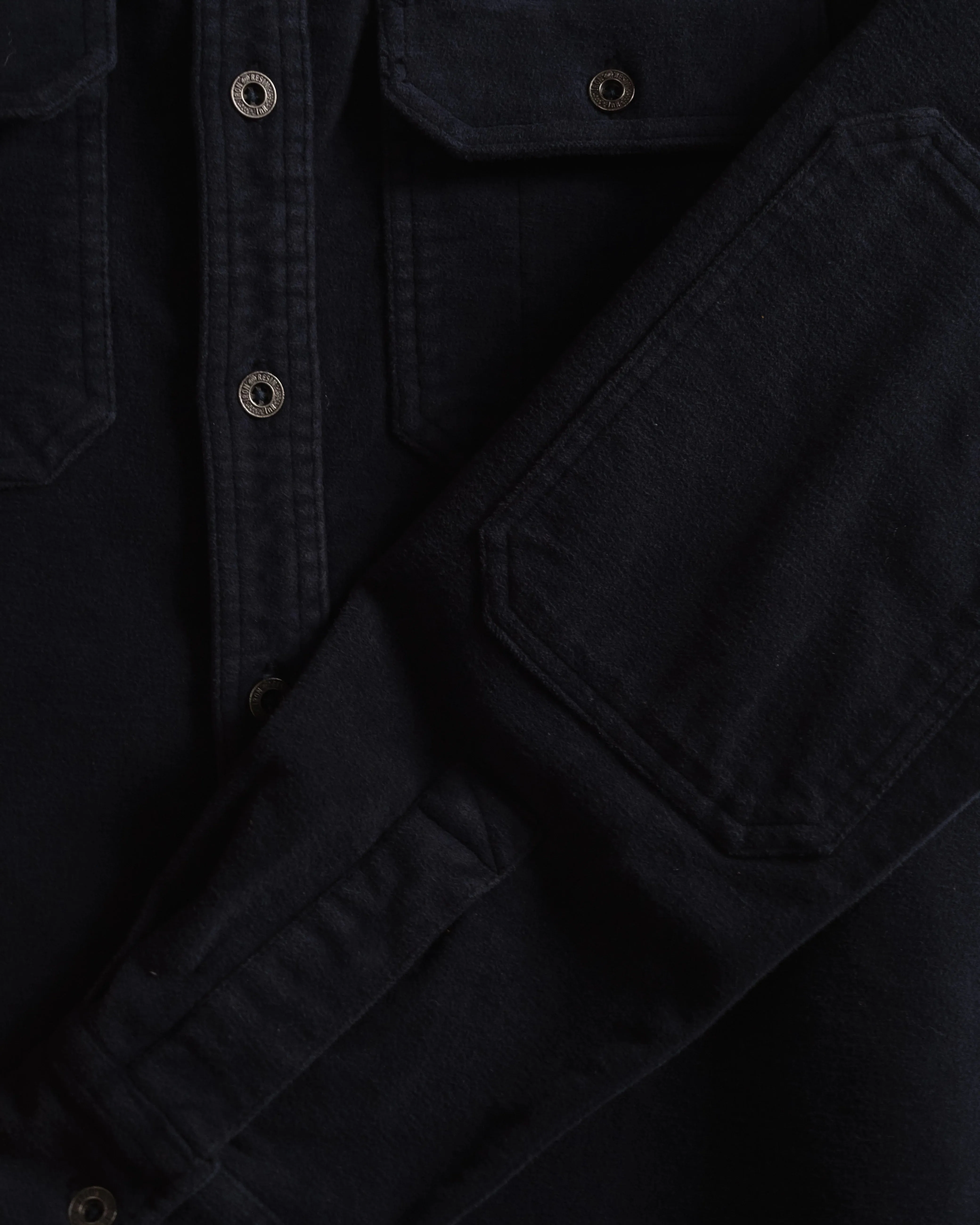 Moleskin Journeyman Shirt - Navy sold by Cave and Post product image thumbnail 4