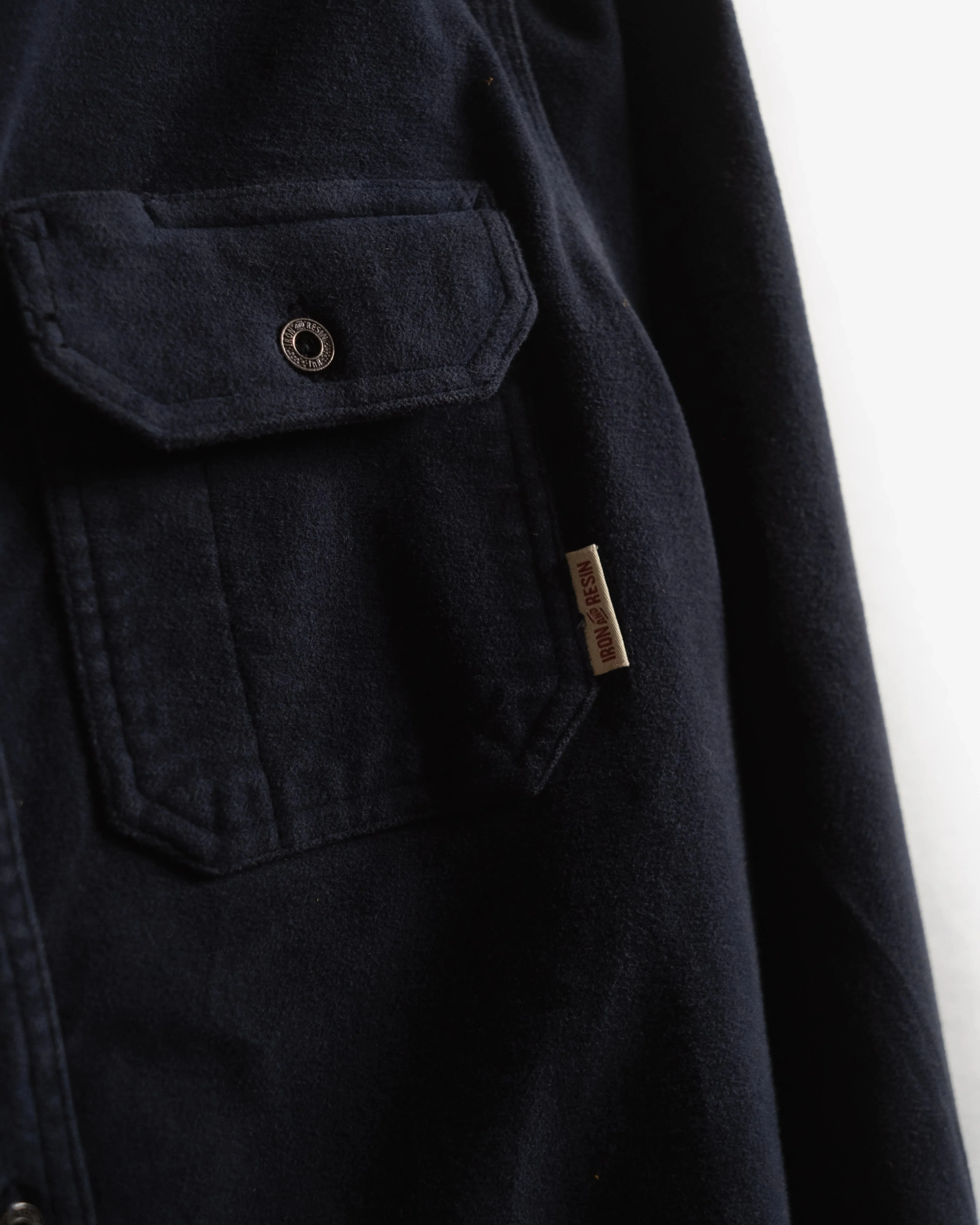 Moleskin Journeyman Shirt - Navy sold by Cave and Post product image thumbnail 3
