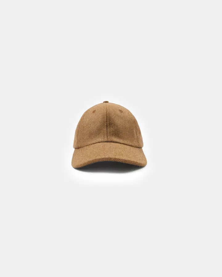 Unstructured Baseball Hat - Dark Tan Mix sold by Cave and Post