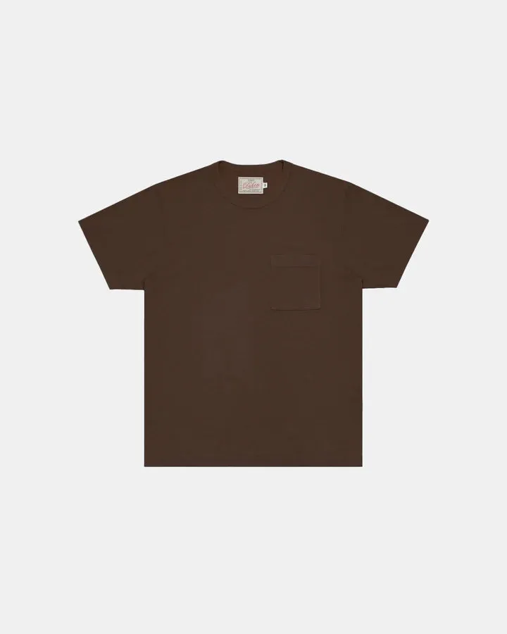 Heavy Duty Tee - Single Pocket Brown sold by Cave and Post