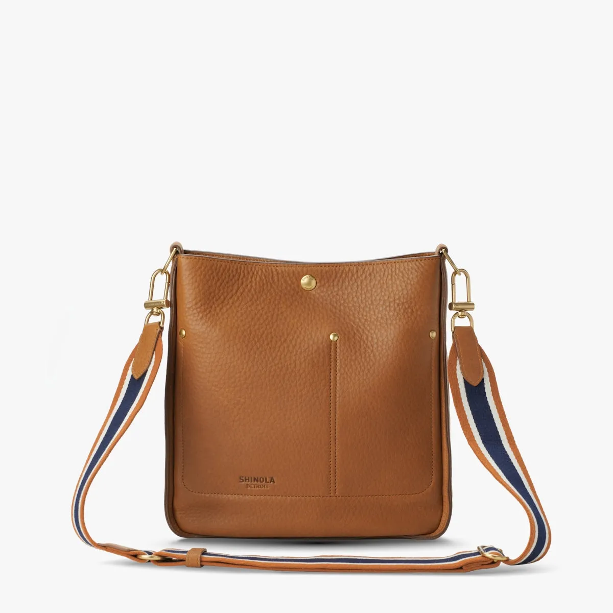 The Pocket Crossbody - Natural Leather sold by Cave and Post