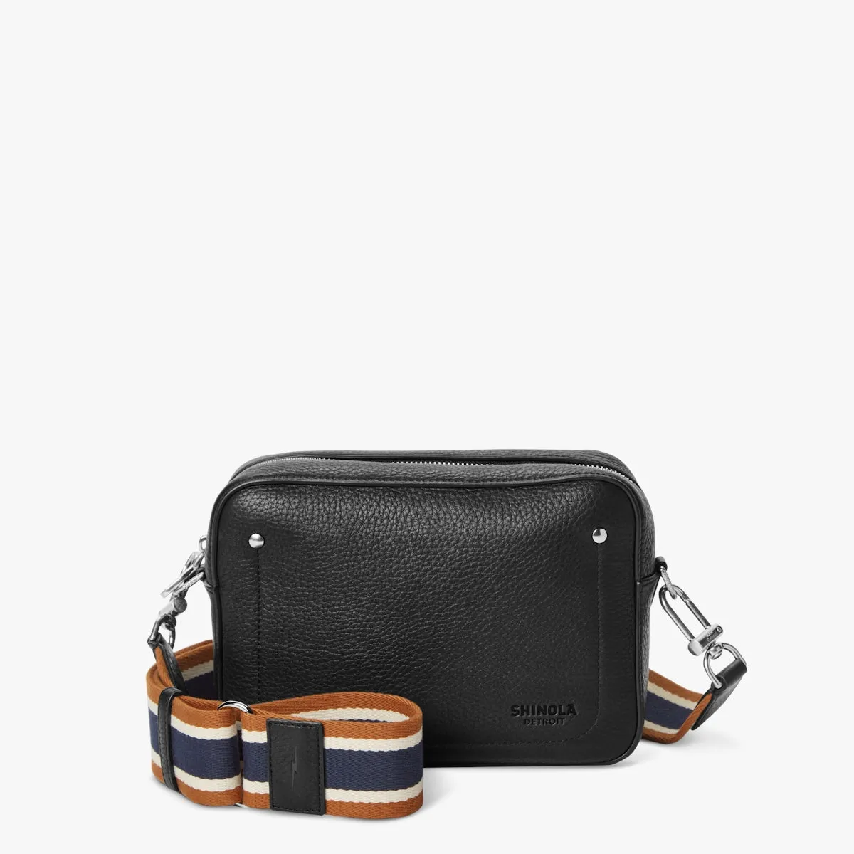 Shinola Camera Bag - Natural Leather - Black sold by Cave and Post