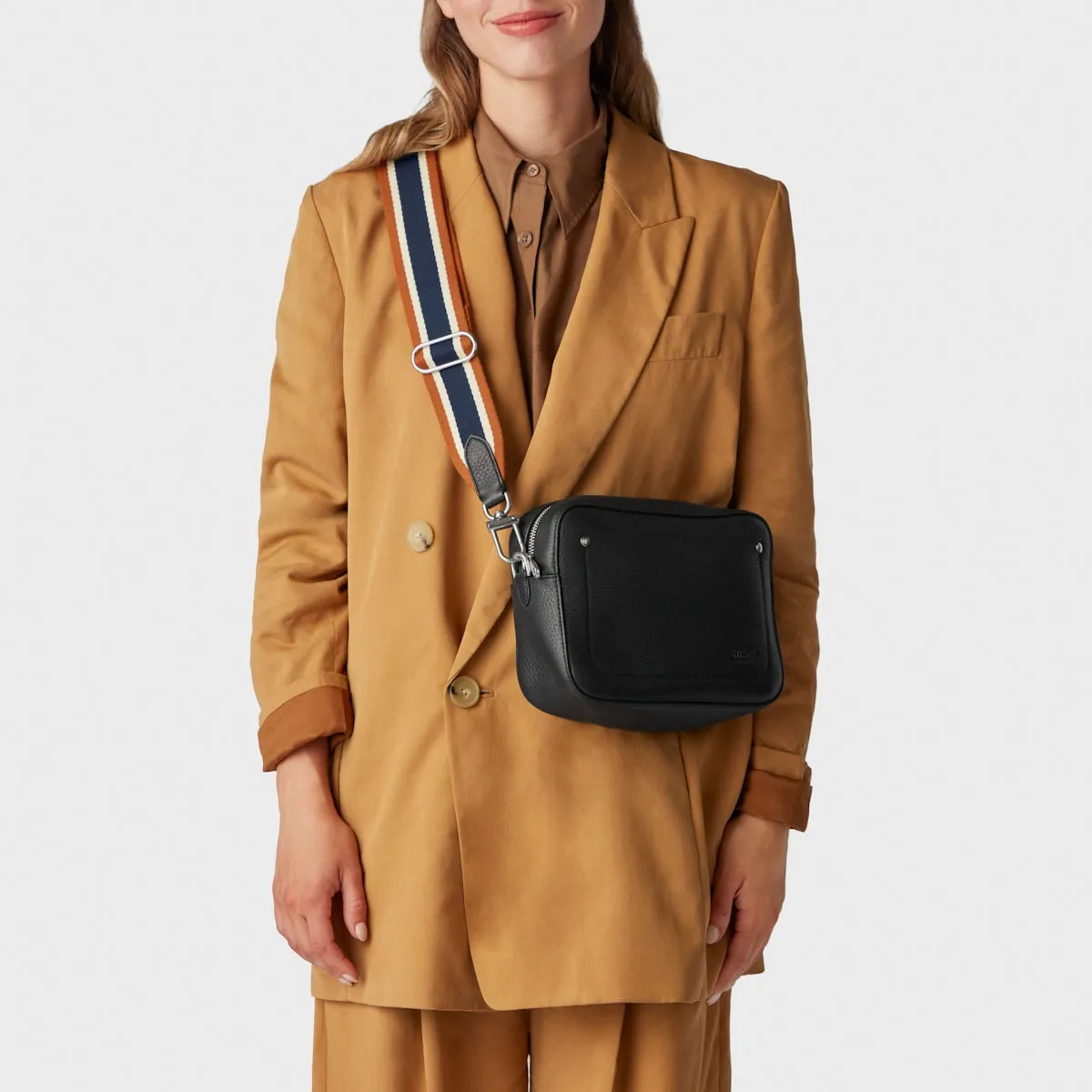 Shinola Camera Bag - Natural Leather - Black sold by Cave and Post product image thumbnail 2