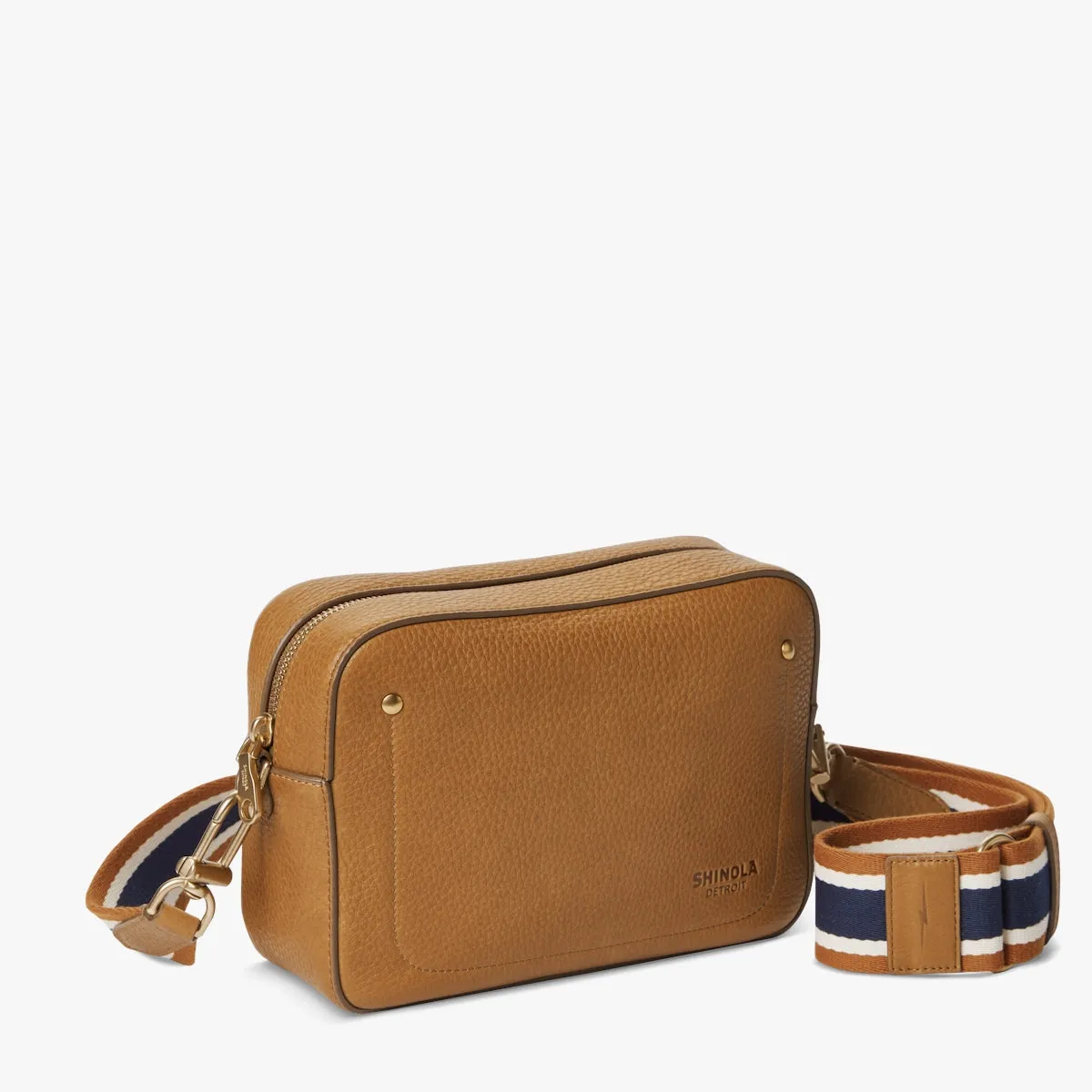Shinola Camera Bag - Natural Leather - Tan sold by Cave and Post product image thumbnail 3