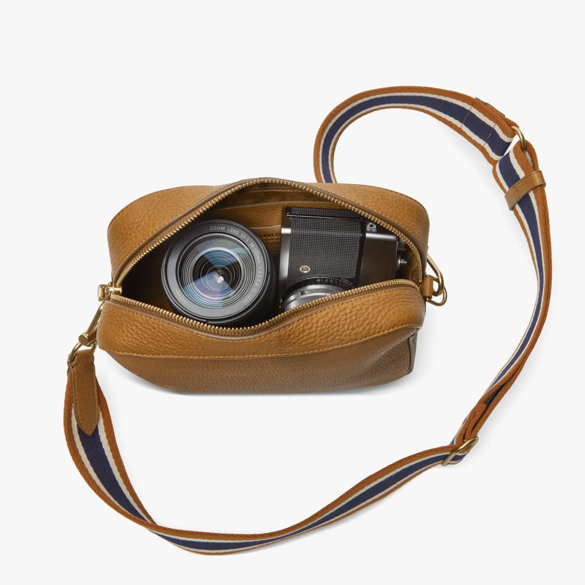 Shinola Camera Bag - Natural Leather - Tan sold by Cave and Post product image thumbnail 5