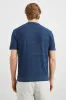 Nathan Polo Shirt - Peterson Blue sold by Cave and Post