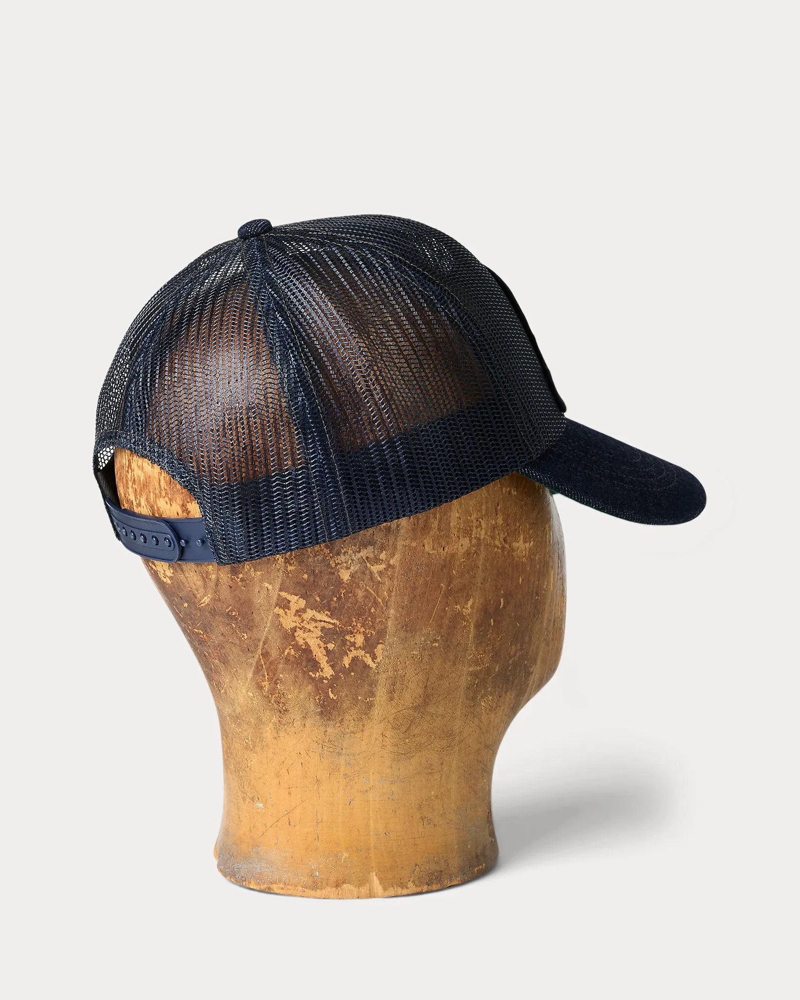 RRL Denim-Bill Mesh Trucker Cap sold by Cave and Post product image thumbnail 2