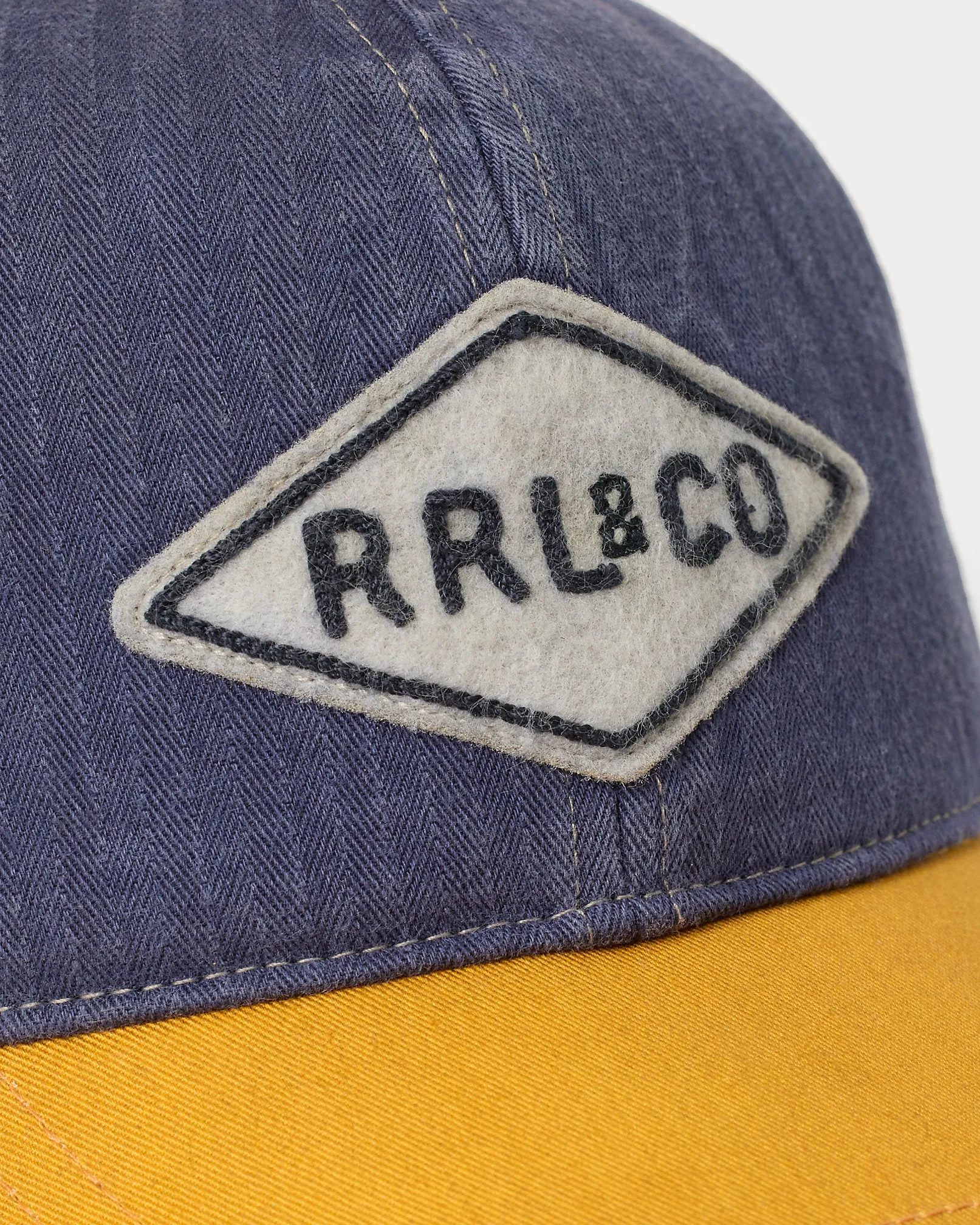 RRL Herringbone Twill Trucker Cap sold by Cave and Post product image thumbnail 3