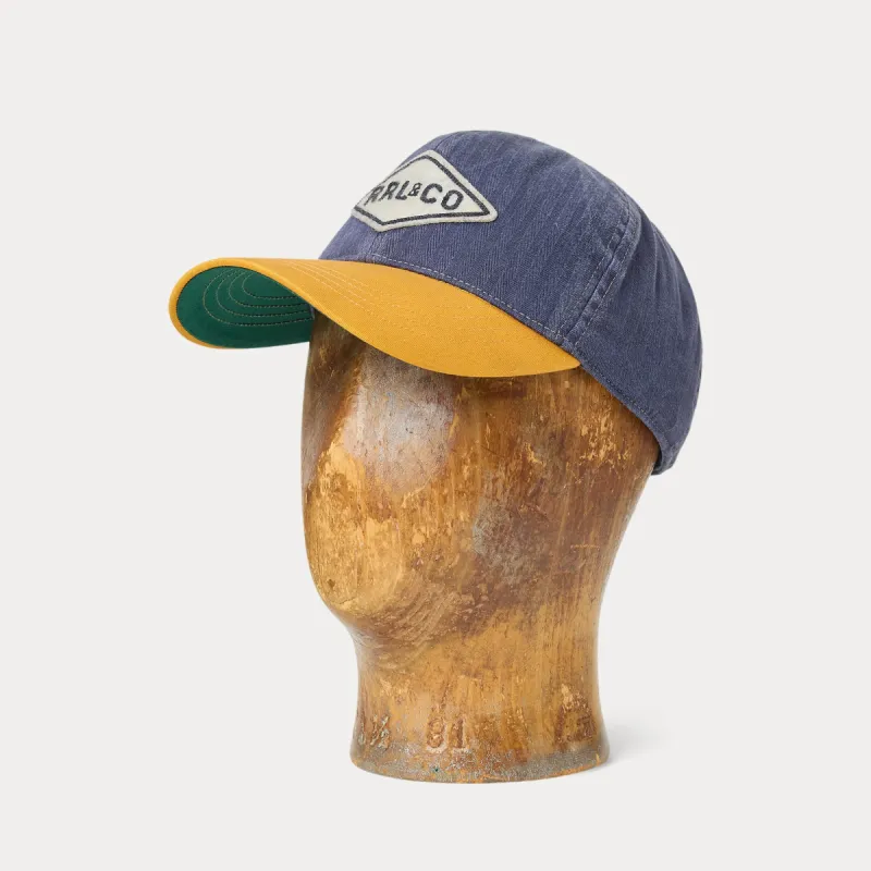 RRL Herringbone Twill Trucker Cap made by RRL