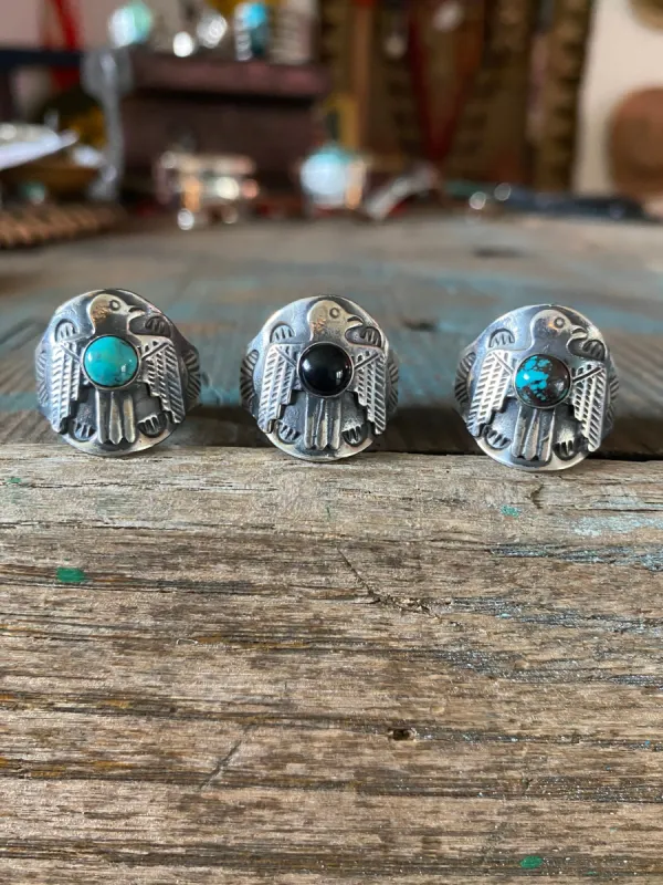 Classic Cigar Band w/ Stone sold by Cave and Post