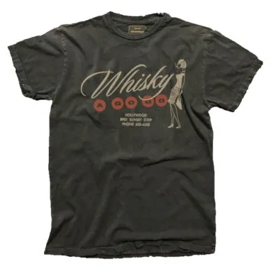 Whiskey A Go Go Black Label Cropped Tee sold by Cave and Post
