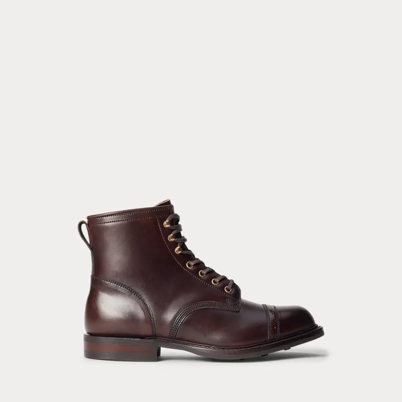 RRL Hand-Burnished Leather Boot sold by Cave and Post