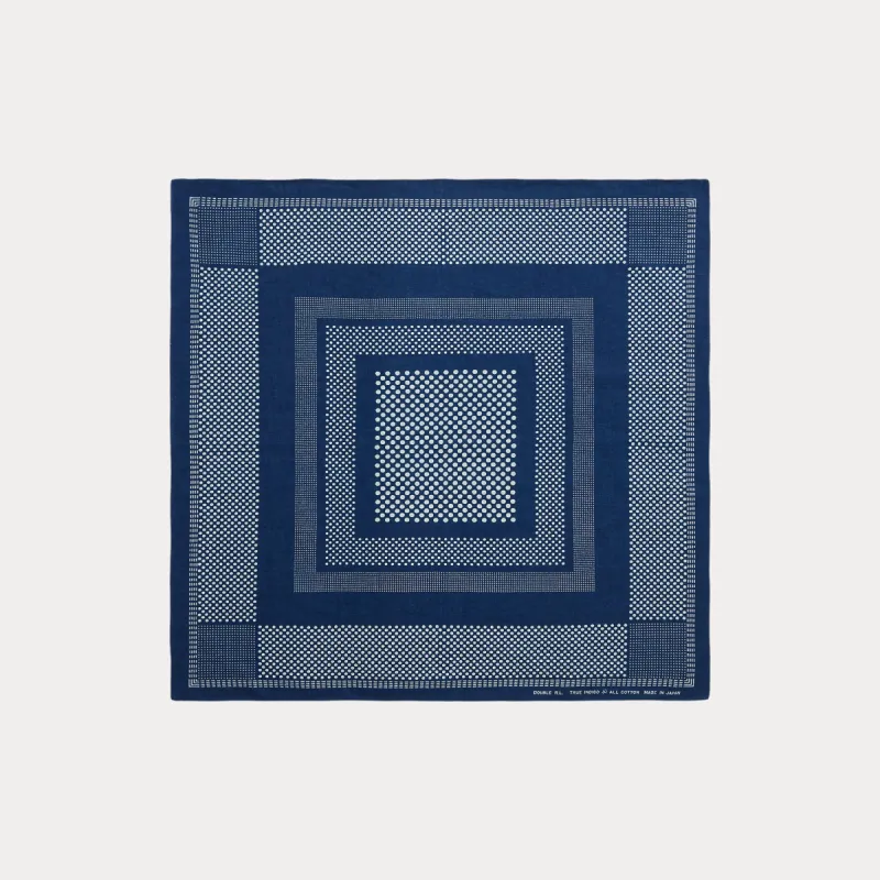 RRL Polka-Dot Cotton Bandanna sold by Cave and Post