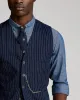 RRL Indigo Twill Vest sold by Cave and Post