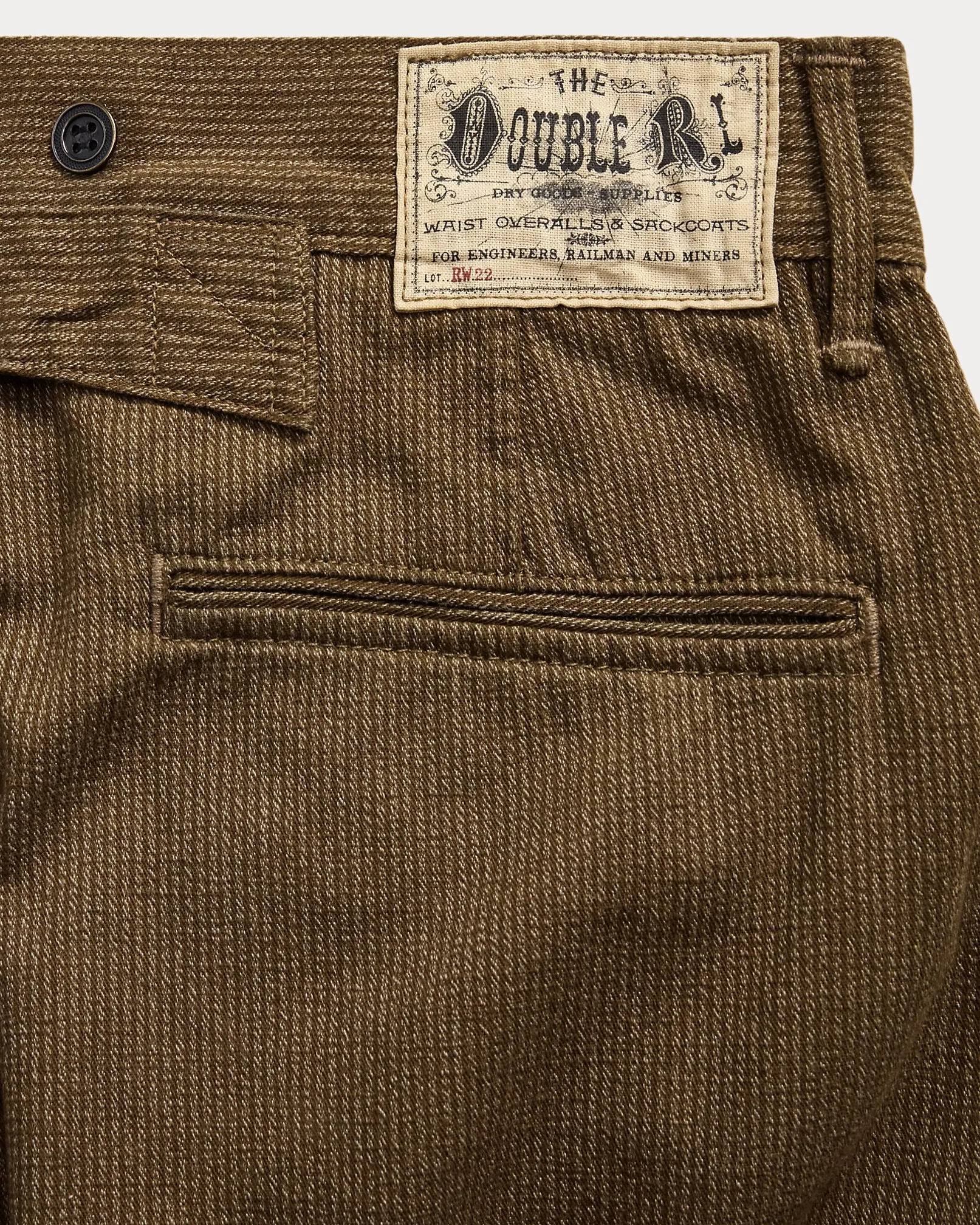 RRL Striped Twill Pant sold by Cave and Post product image thumbnail 3