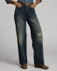 RRL Vintage Wide Fit Distressed Kenley Jean sold by Cave and Post