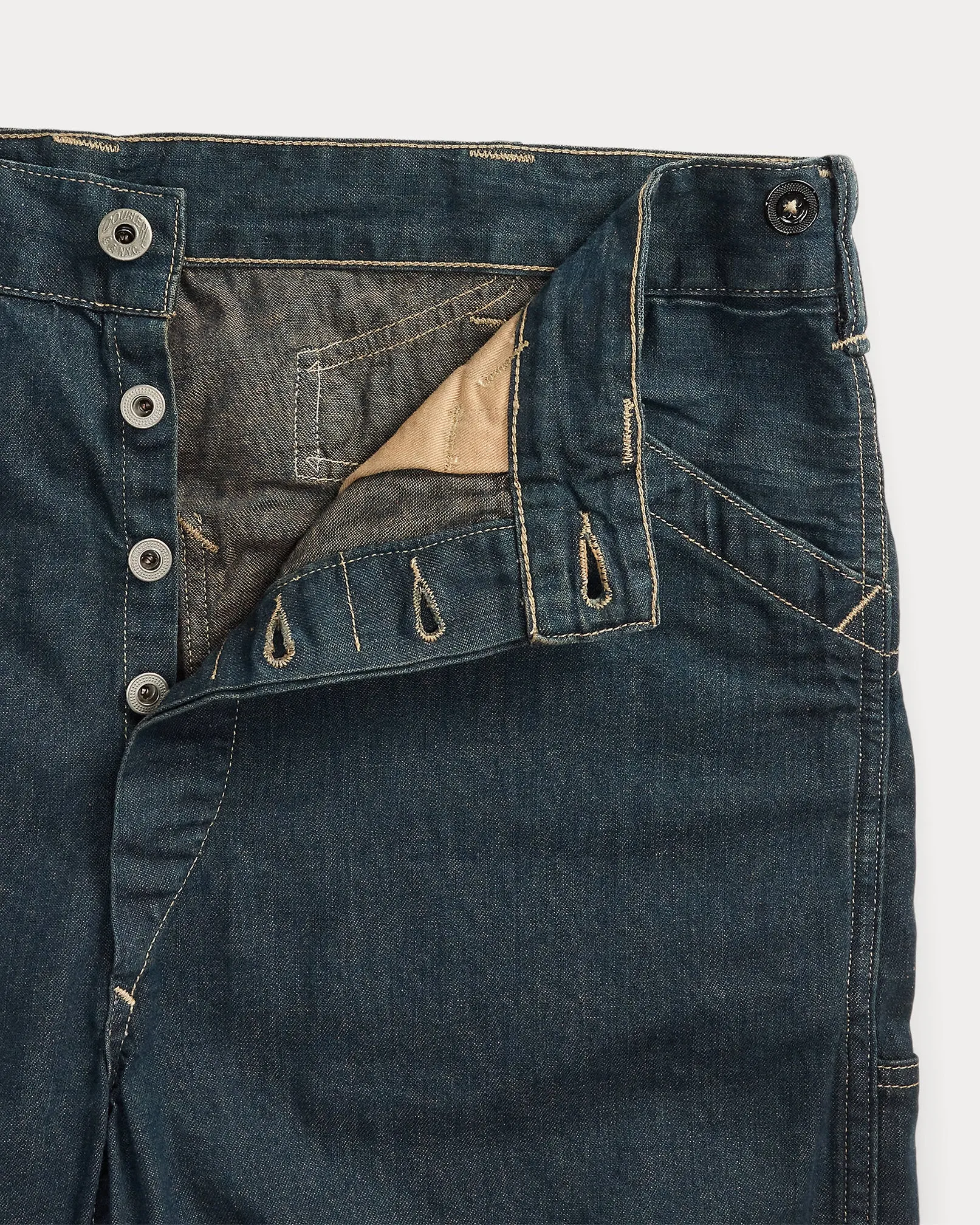 RRL Engineer Fit Indigo Denim Pant sold by Cave and Post product image thumbnail 3