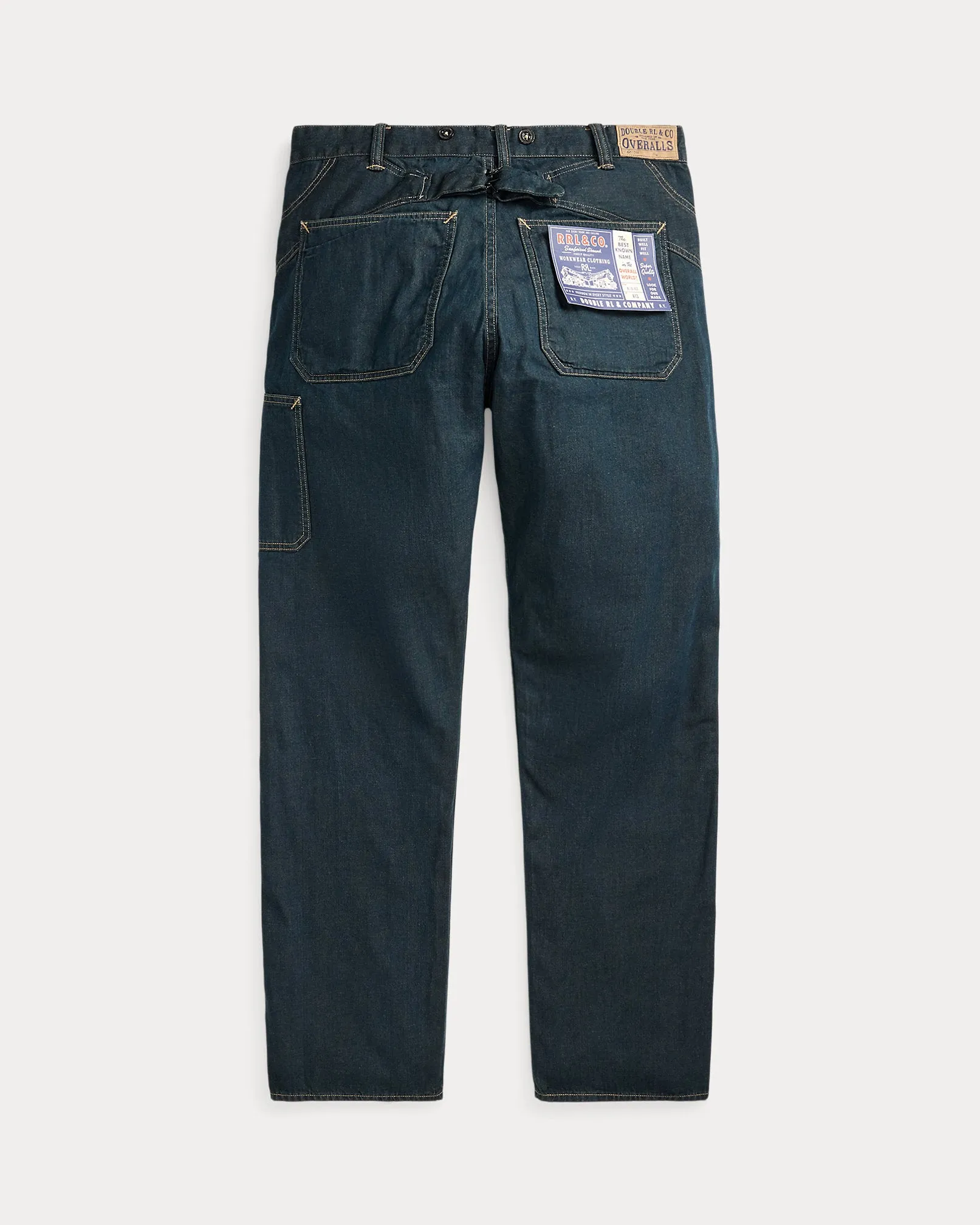 RRL Engineer Fit Indigo Denim Pant sold by Cave and Post product image thumbnail 2