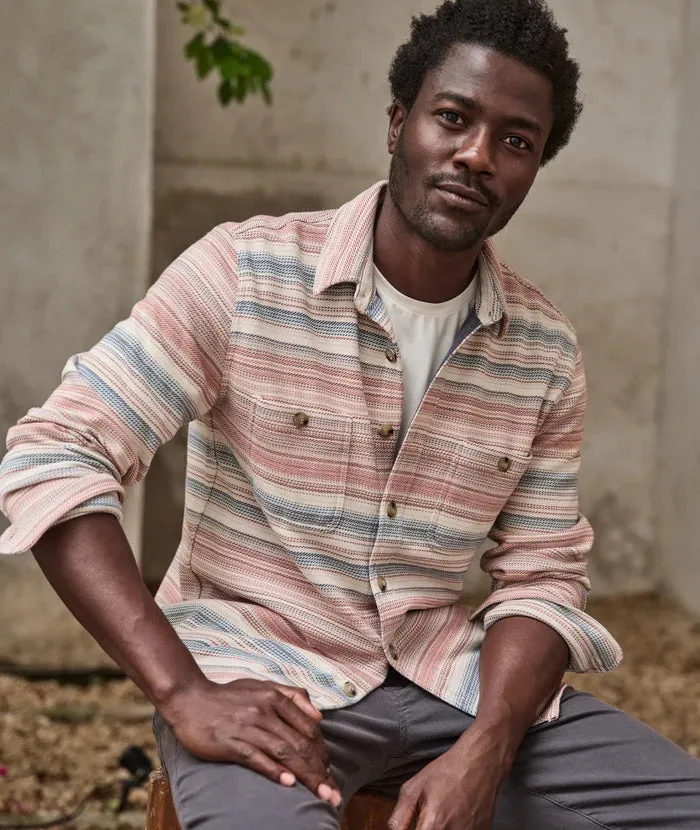 Pacifica Stretch Twill Shirt - Warm Baja Stripe sold by Cave and Post product image thumbnail 4