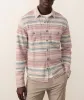 Pacifica Stretch Twill Shirt - Warm Baja Stripe sold by Cave and Post