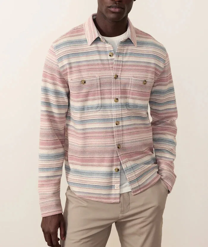 Pacifica Stretch Twill Shirt - Warm Baja Stripe sold by Cave and Post product image thumbnail 3