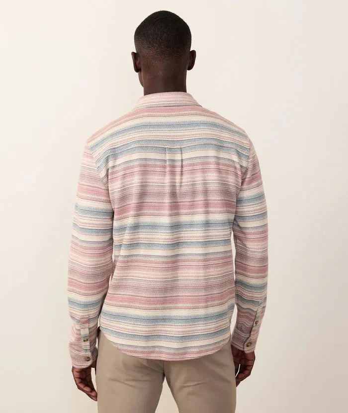 Pacifica Stretch Twill Shirt - Warm Baja Stripe sold by Cave and Post product image thumbnail 5