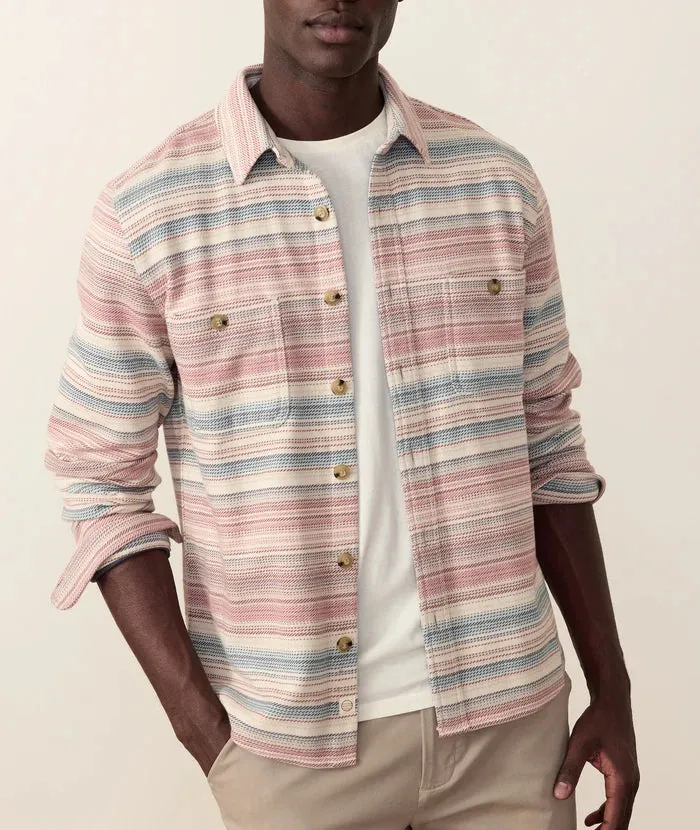 Pacifica Stretch Twill Shirt - Warm Baja Stripe sold by Cave and Post product image thumbnail 2