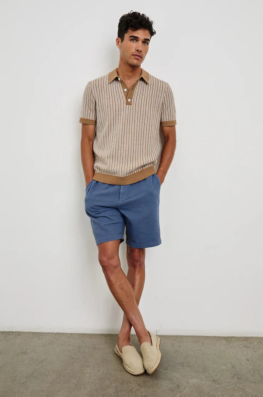 Royce Polo Shirt - Tawny White sold by Cave and Post product image thumbnail 4