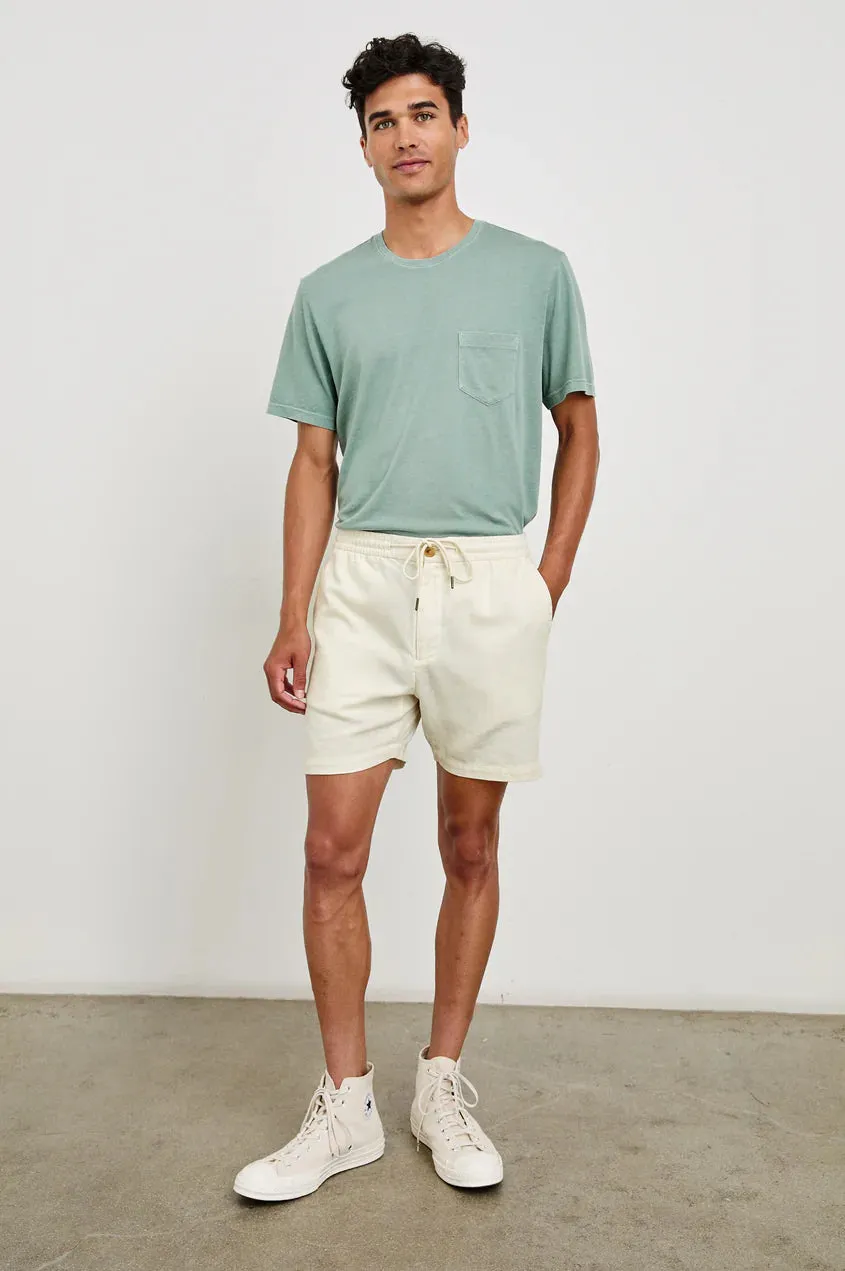 Archer 6" Short - Ecru sold by Cave and Post product image thumbnail 2