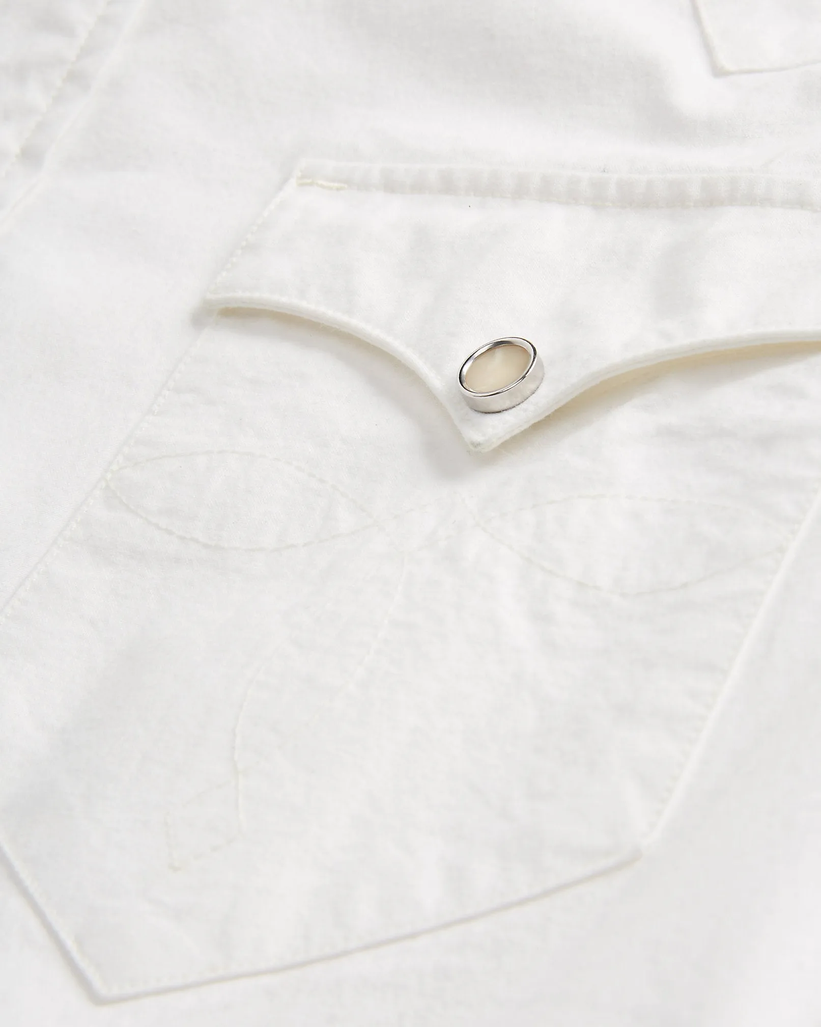 RRL Slim Fit Poplin Western Shirt sold by Cave and Post product image thumbnail 5