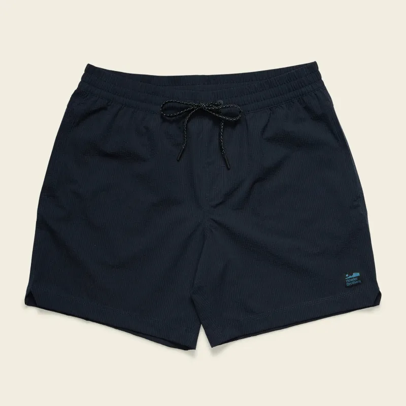 Salado Shorts - Seersucker : Midnight sold by Cave and Post