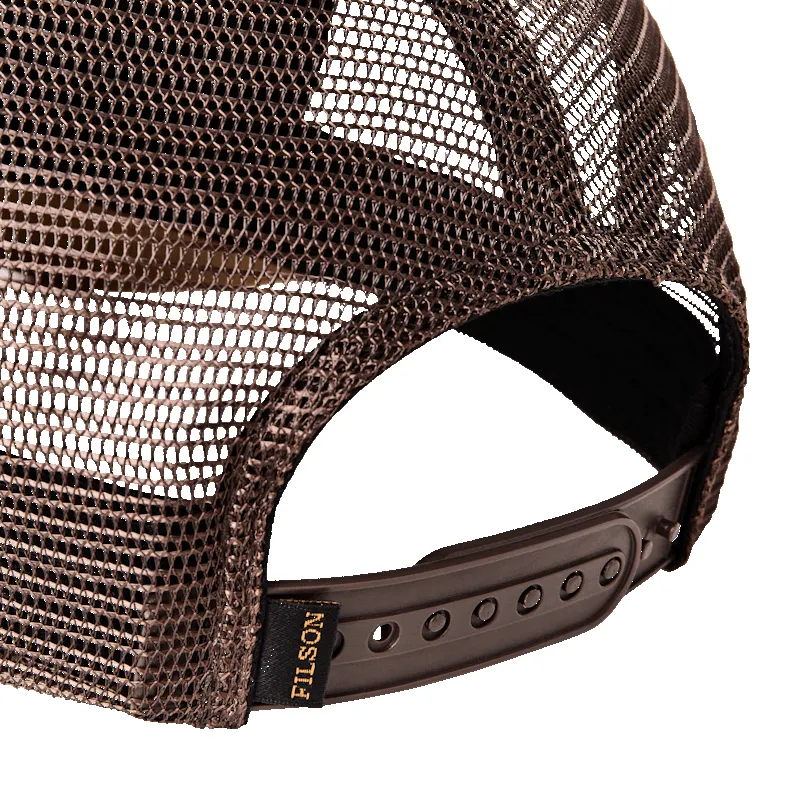 LOGGER MESH CAP - WHEAT/FIRE sold by Cave and Post product image thumbnail 3