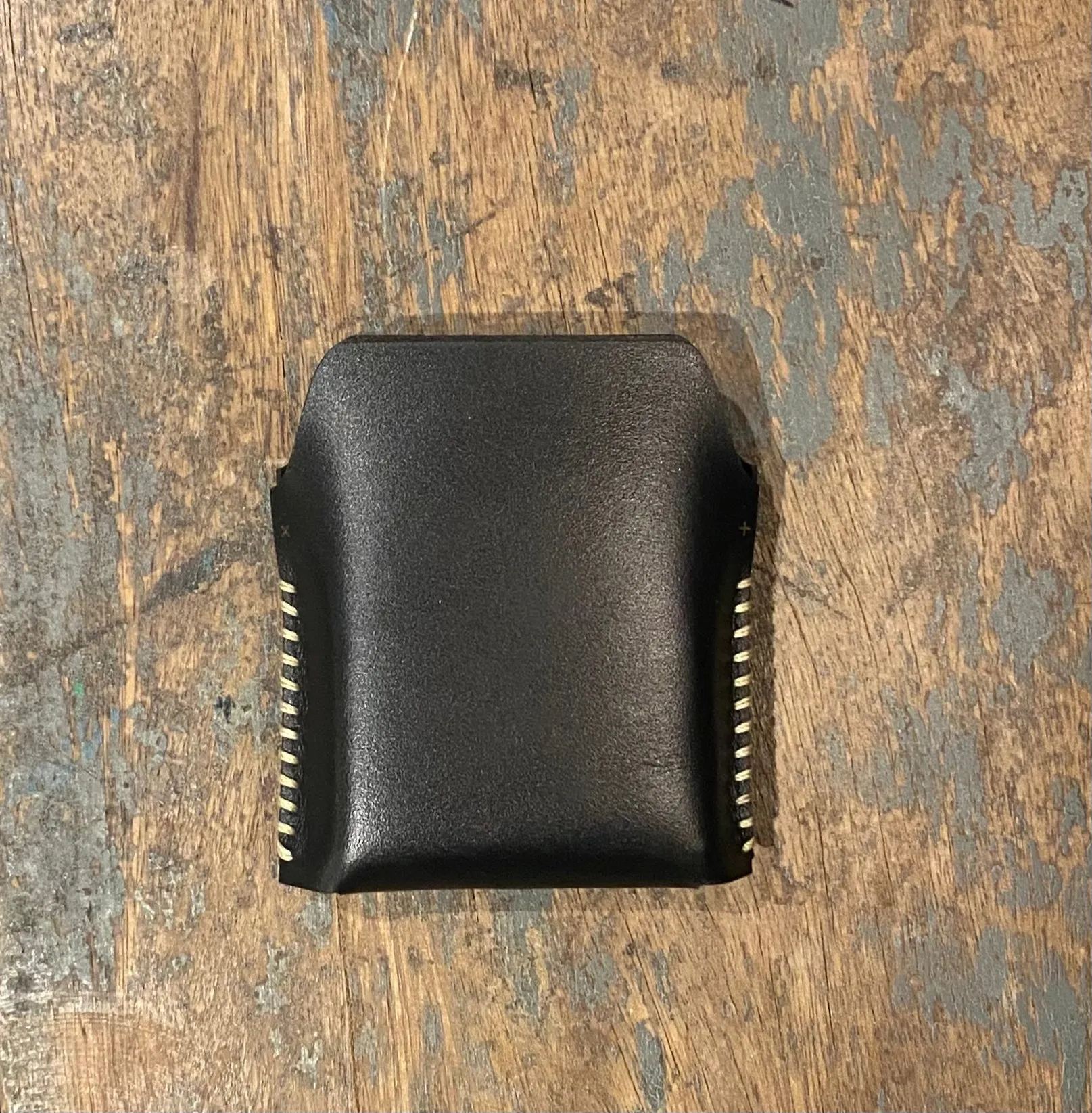 Misc. Goods Playing Cards - Single Leather Case - Carbon sold by Cave and Post