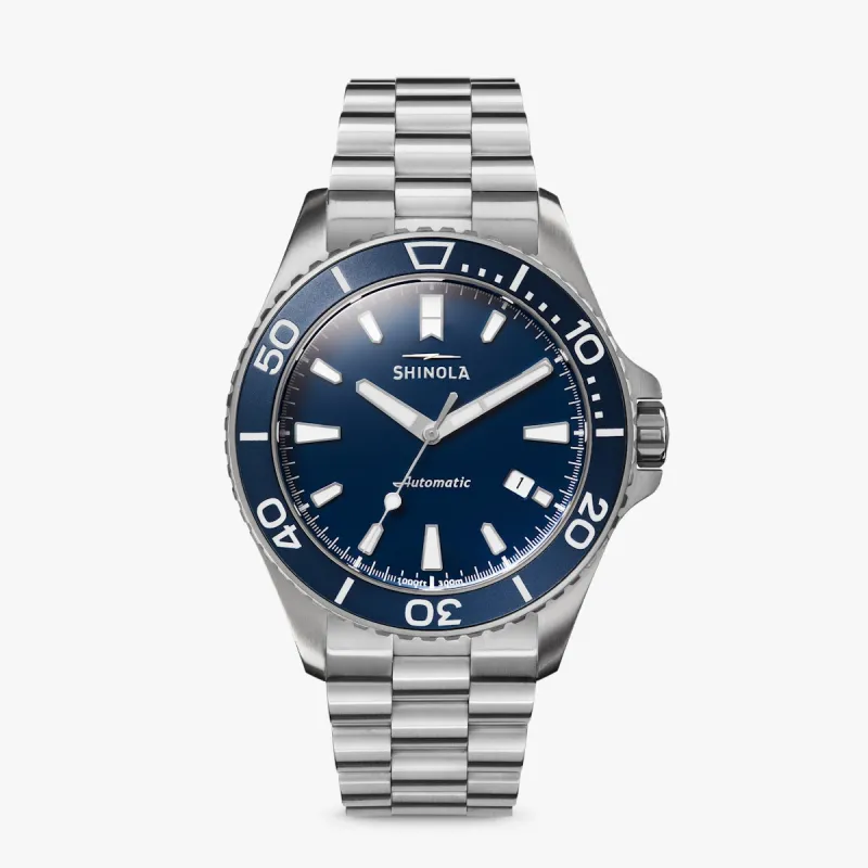 The Lake Michigan Monster Automatic 43mm made by Shinola