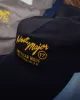 West Major Snapback- Black/Gold sold by Cave and Post