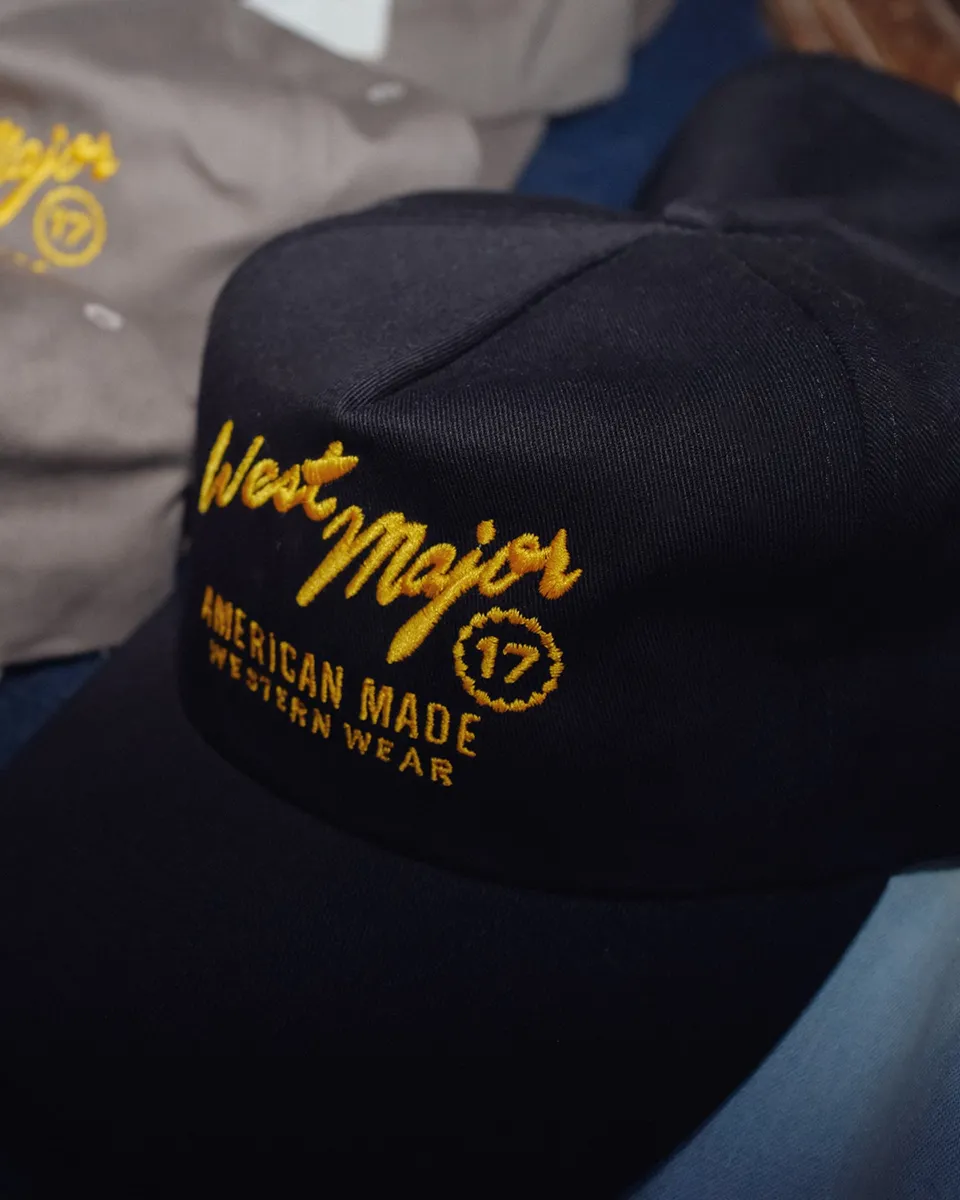 West Major Snapback- Black/Gold sold by Cave and Post product image thumbnail 4