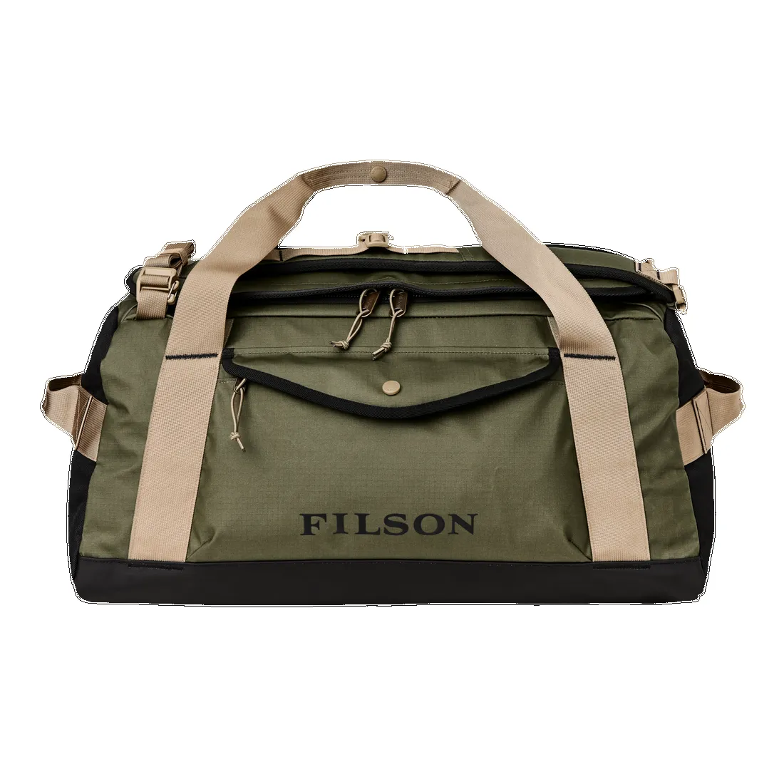 SCOUT 50L DUFFLE BAG - OLIVE / BLACK / COVERT sold by Cave and Post