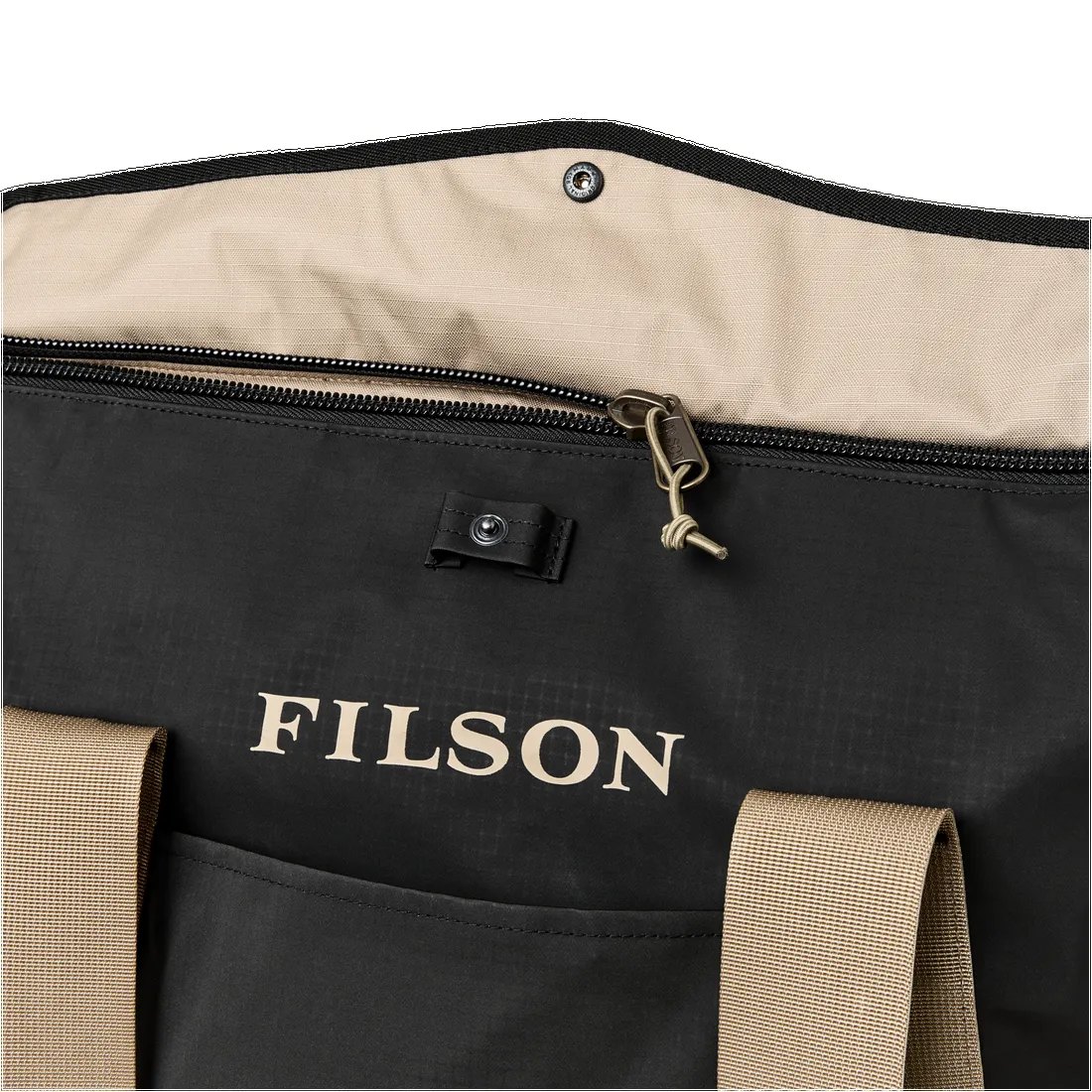 SCOUT TOTE BAG - BLACK / COVERT sold by Cave and Post product image thumbnail 3