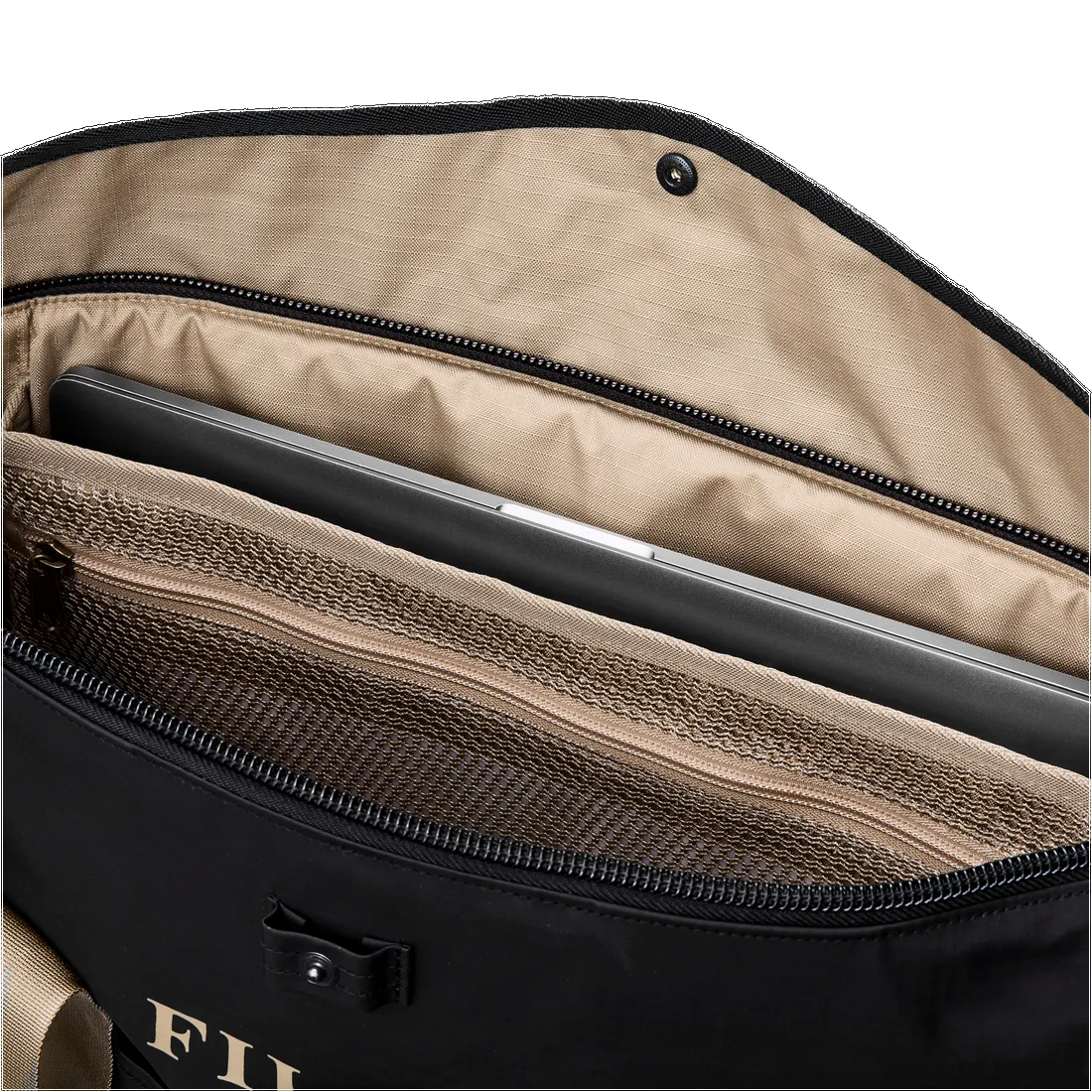 SCOUT TOTE BAG - BLACK / COVERT sold by Cave and Post product image thumbnail 4