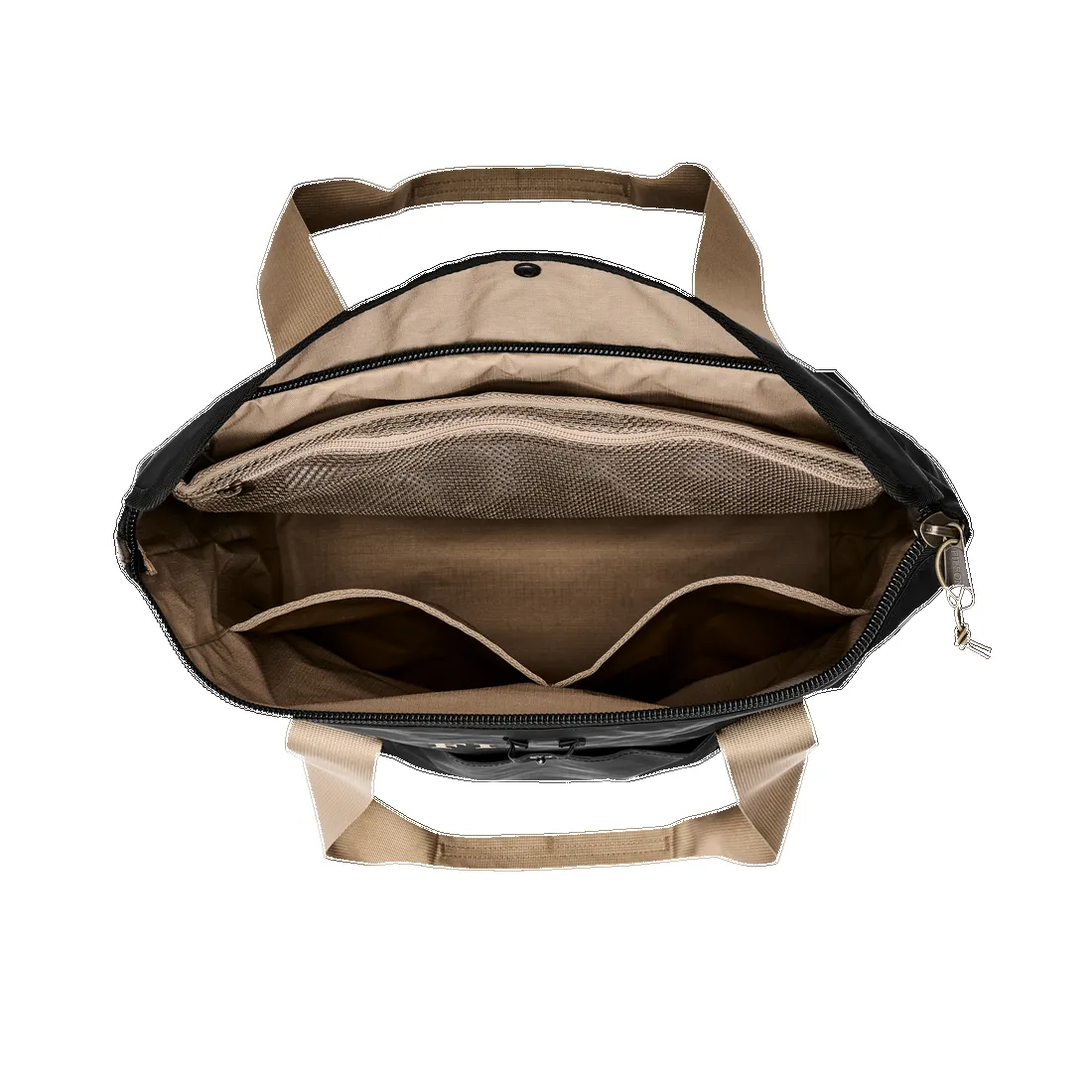 SCOUT TOTE BAG - BLACK / COVERT sold by Cave and Post product image thumbnail 5