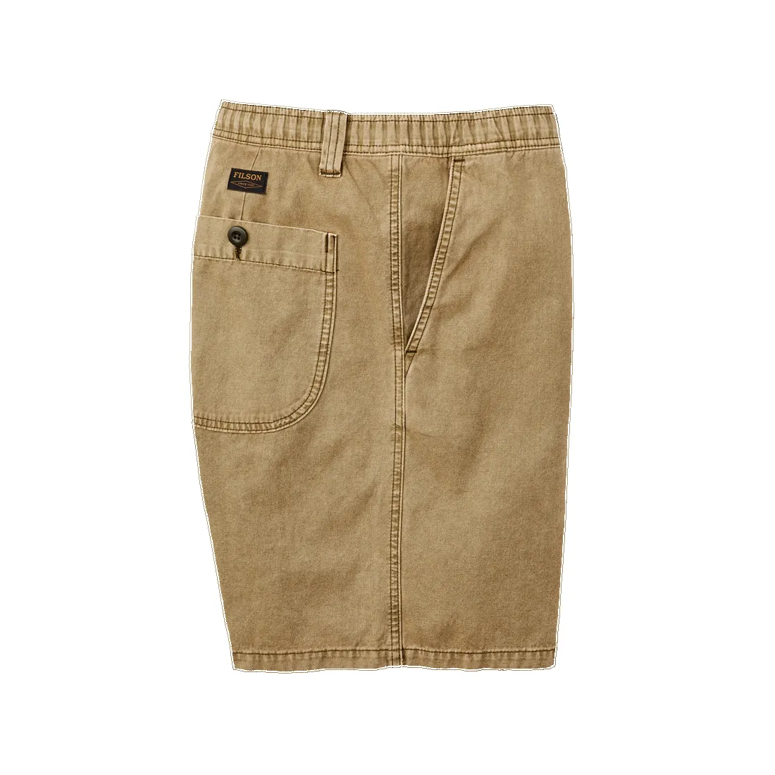 OAKVILLE CANVAS SHORTS - SLATE OLIVE sold by Cave and Post product image thumbnail 3