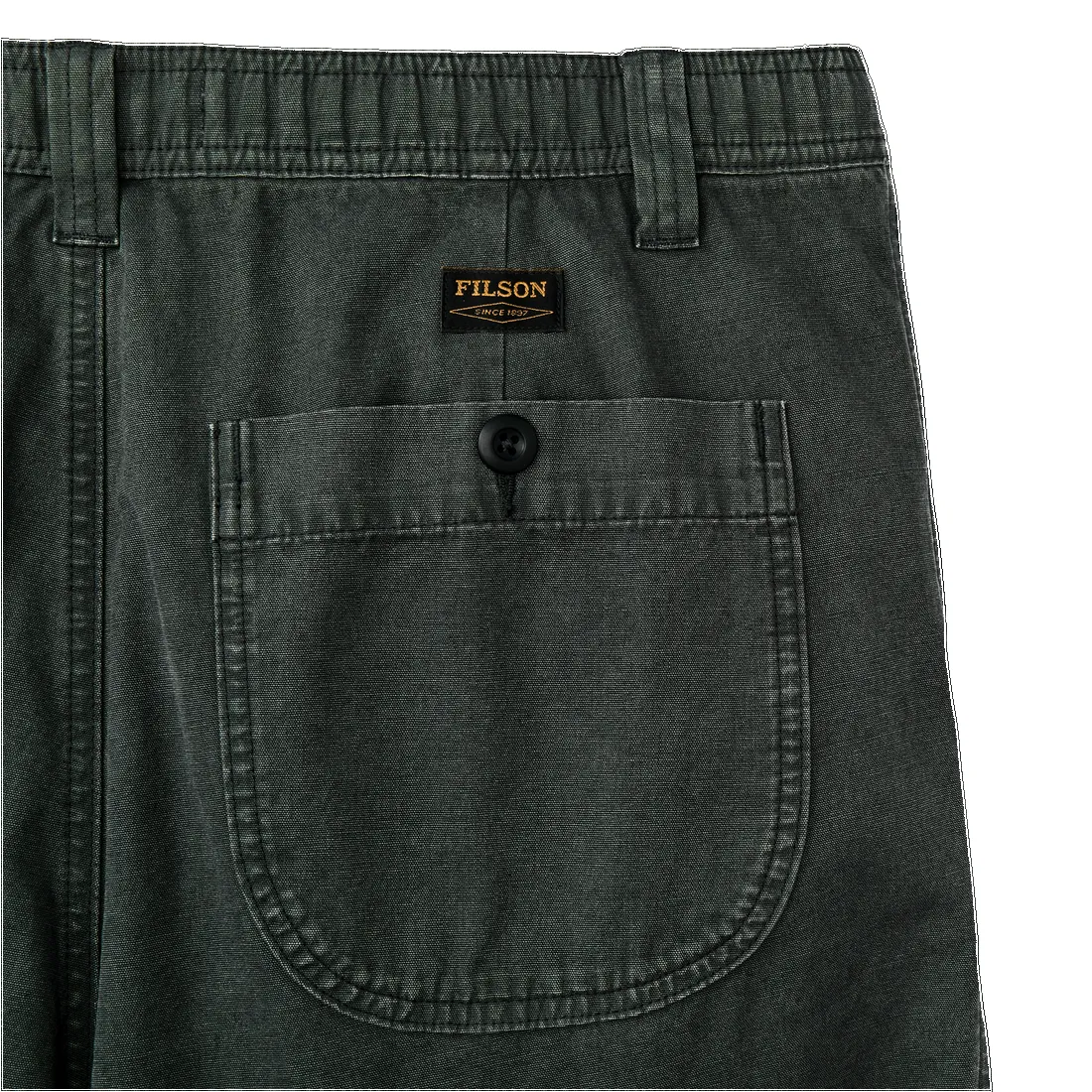 OAKVILLE CANVAS SHORTS - GRAVEL sold by Cave and Post product image thumbnail 5