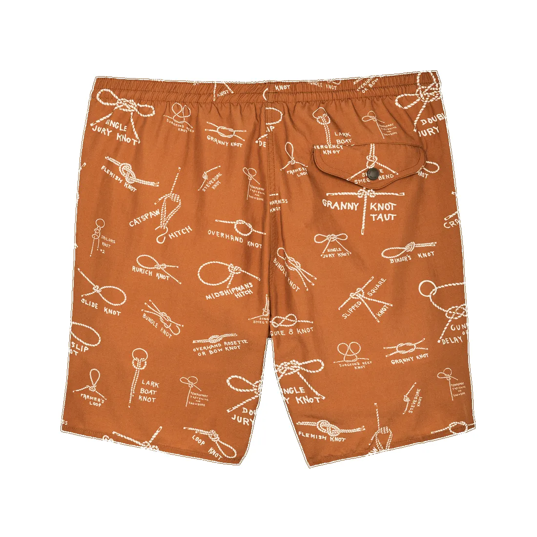 OXBOW LAKE TRUNKS - BOURBON / KNOTS sold by Cave and Post product image thumbnail 2