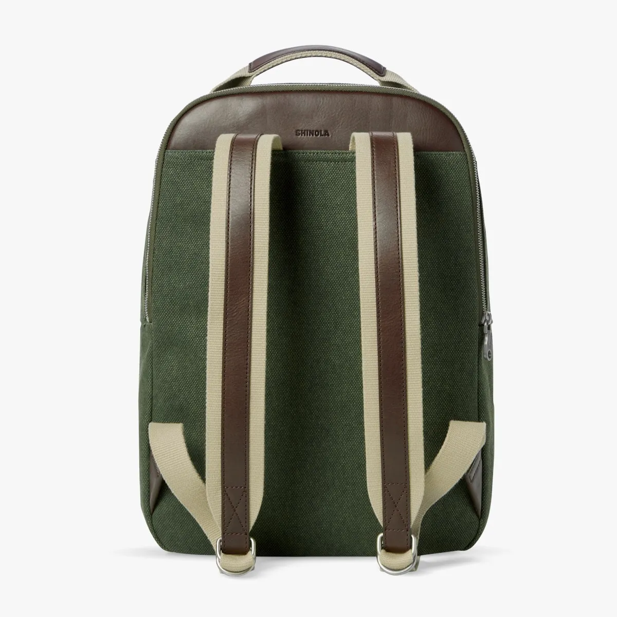 Canvas Runwell Backpack - Olive sold by Cave and Post product image thumbnail 5