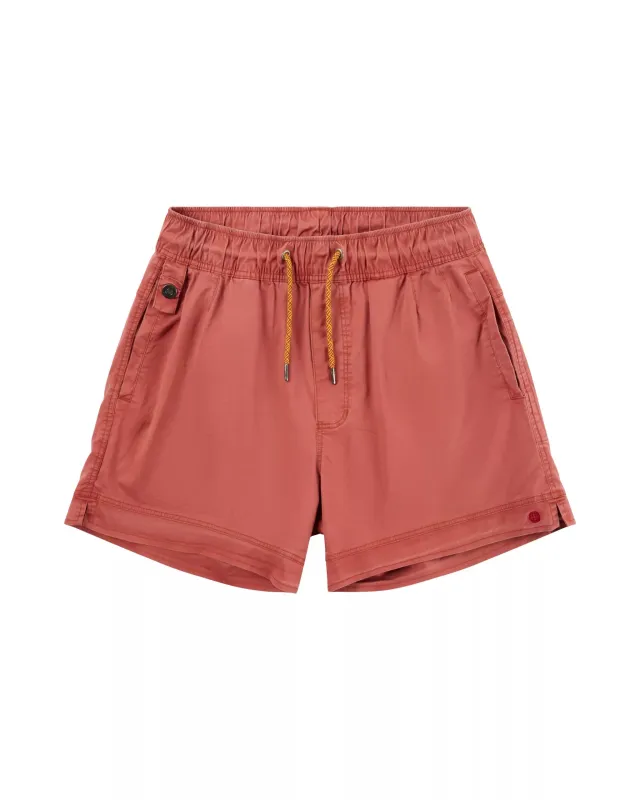 5Incher Ditch-Hiker Shorts - Terra Red sold by Cave and Post