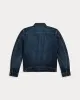 RRL Leyton Indigo Denim Jacket sold by Cave and Post