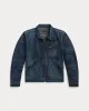 RRL Leyton Indigo Denim Jacket sold by Cave and Post