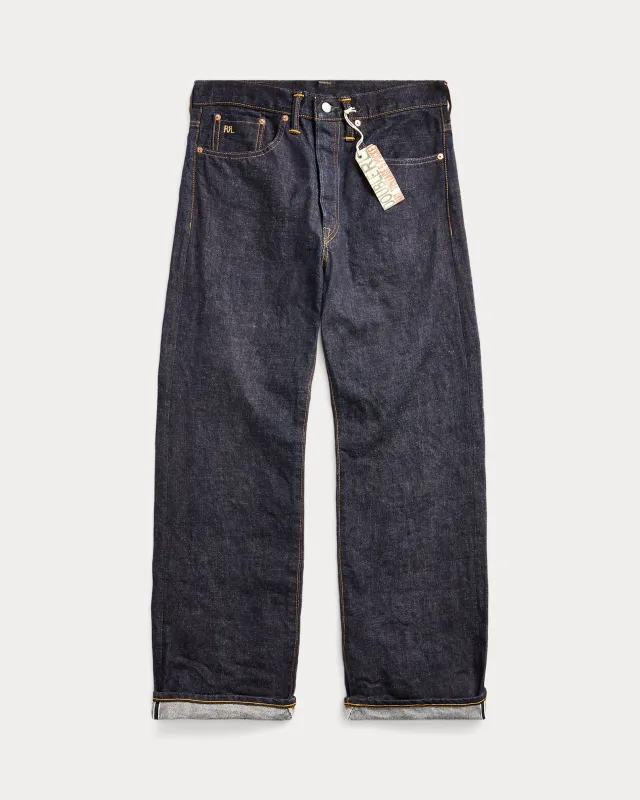 RRL Vintage 5-Pocket East-West Selvedge Jean sold by Cave and Post