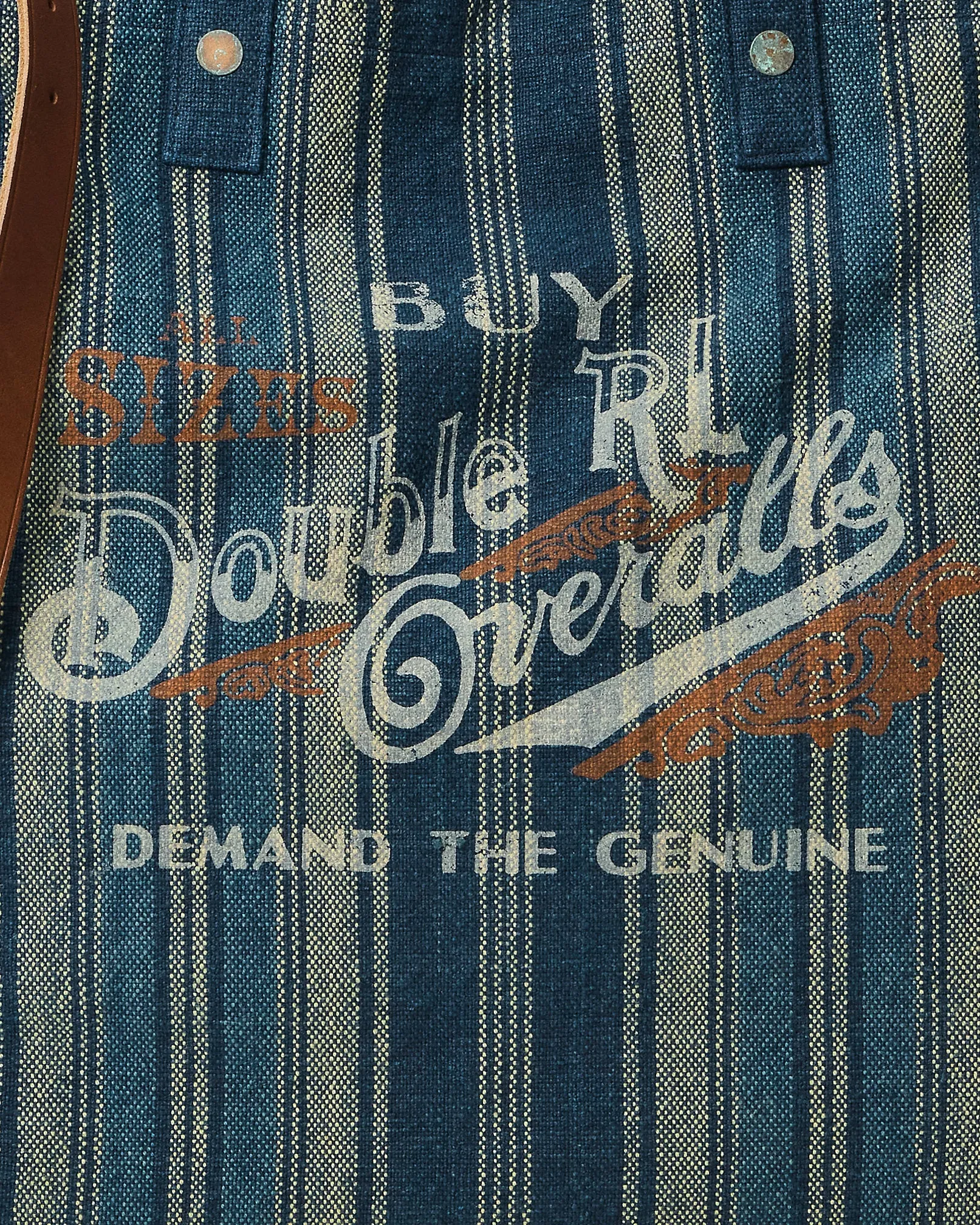 RRL Handwoven Indigo Carpenter Tote sold by Cave and Post product image thumbnail 5